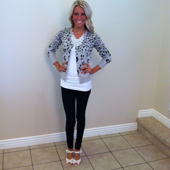 Pinspiration Cardigan and Leggings