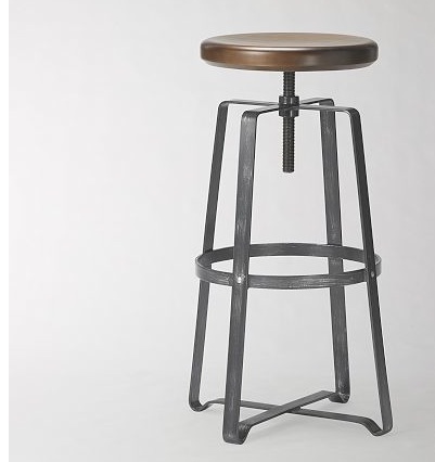 west elm industrial stool