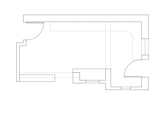 Woodland Kitchen Original Plan