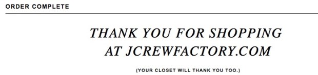 J Crew Herringbone Vest Confirmation Blog